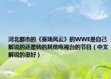 河北都市的《赛场风云》的WWE是自己解说的还是转的其他电视台的节目（中文解说的很好）