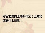 对应北漂的上海叫什么（上海北漂是什么意思）