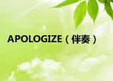 APOLOGIZE（伴奏）