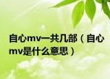 自心mv一共几部（自心mv是什么意思）