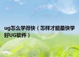 ug怎么学得快（怎样才能最快学好UG软件）