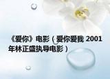 《爱你》电影（爱你爱我 2001年林正盛执导电影）