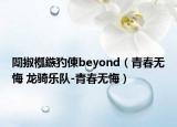 闈掓槬鏃犳倲beyond（青春无悔 龙骑乐队-青春无悔）