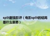 split剧情影评（电影split的结局是什么意思）