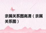 亲属关系图高清（亲属关系图）