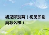 初见即别离（初见即别离怎么样）