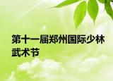 第十一届郑州国际少林武术节