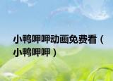 小鸭呷呷动画免费看（小鸭呷呷）