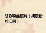 胡歌粉丝照片（胡歌粉丝汇网）