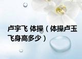 卢宇飞 体操（体操卢玉飞身高多少）