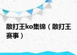 散打王ko集锦（散打王 赛事）