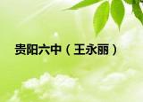 贵阳六中（王永丽）