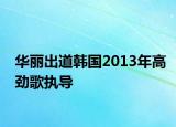 华丽出道韩国2013年高劲歌执导