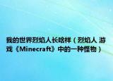 我的世界烈焰人长啥样（烈焰人 游戏《Minecraft》中的一种怪物）