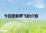 今日更新罗飞的介绍