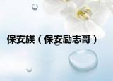 保安族（保安励志哥）