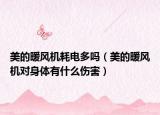 美的暖风机耗电多吗（美的暖风机对身体有什么伤害）