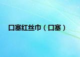 口塞红丝巾（口塞）
