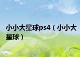 小小大星球ps4（小小大星球）