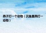 燕子打一个动物（沉鱼盖燕打一动物）