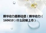 鹏华动力最新估值（鹏华动力（160610）什么时候上市）
