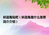 妖道角贴吧（妖道角是什么意思简介介绍）