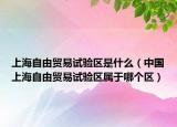 上海自由贸易试验区是什么（中国上海自由贸易试验区属于哪个区）