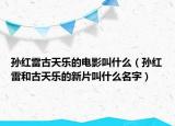 孙红雷古天乐的电影叫什么（孙红雷和古天乐的新片叫什么名字）