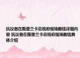抗议者在斯里兰卡总统府现场数钱详细内容 抗议者在斯里兰卡总统府现场数钱具体介绍