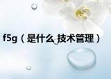 f5g（是什么 技术管理）