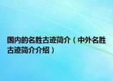 国内的名胜古迹简介（中外名胜古迹简介介绍）
