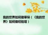 我的世界如何做草垛（《我的世界》如何做经验塔）
