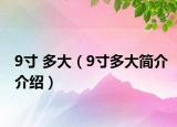 9寸 多大（9寸多大简介介绍）