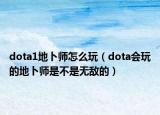 dota1地卜师怎么玩（dota会玩的地卜师是不是无敌的）