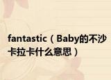 fantastic（Baby的不沙卡拉卡什么意思）