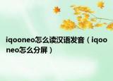 iqooneo怎么读汉语发音（iqooneo怎么分屏）