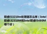 酷睿i53210m处理器怎么样（Intel酷睿i32310M和Intel酷睿i5480M哪个好）