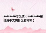 swisswin怎么读（swisswin翻译成中文叫什么名称称）