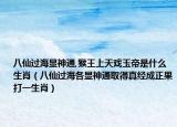 八仙过海显神通,猴王上天戏玉帝是什么生肖（八仙过海各显神通取得真经成正果打一生肖）