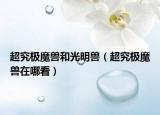 超究极魔兽和光明兽（超究极魔兽在哪看）