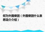 何为外国使团（外国使团什么意思简介介绍）