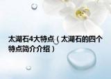 太湖石4大特点（太湖石的四个特点简介介绍）