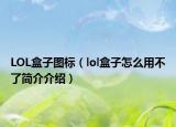 LOL盒子图标（lol盒子怎么用不了简介介绍）