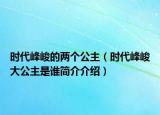时代峰峻的两个公主（时代峰峻大公主是谁简介介绍）