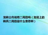 龙骑士传说有二周目吗（龙背上的骑兵二周目是什么意思啊）