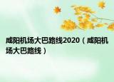 咸阳机场大巴路线2020（咸阳机场大巴路线）