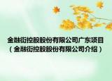 金融街控股股份有限公司广东项目（金融街控股股份有限公司介绍）