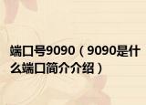 端口号9090（9090是什么端口简介介绍）