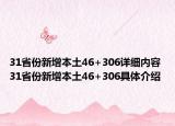 31省份新增本土46+306详细内容 31省份新增本土46+306具体介绍