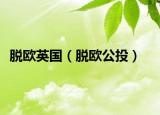 脱欧英国（脱欧公投）
